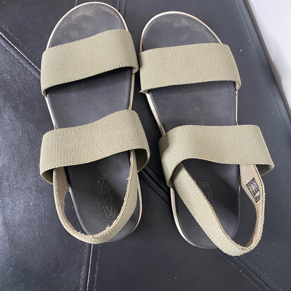 Keen Khaki Strap Sandals